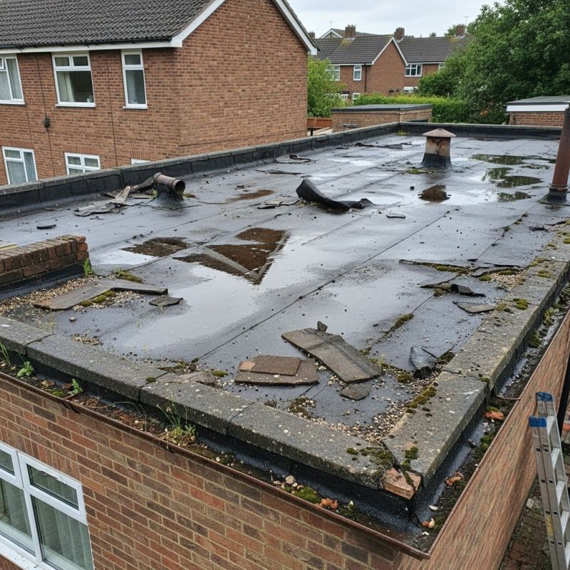 Flat Roof Repair detail